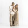image:imageWillow Tree We are Three Sculpted HandPainted Figure Darker Skin