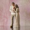image:imageWillow Tree We are Three Sculpted HandPainted Figure Darker Skin