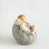 image:imageWillow Tree My New Baby Blush Lots to Learn to Love to Grow Together Celebrates Shows Caring Relationship Between Older Sibling and Younger Siblings Sculpted HandPainted Figure