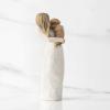 image:imageWillow Tree Cozy Close Together we Three Loving Embrace from Mother Grandmother Caregiver Nanny Depicts Playful Relationship and Imaginative Play Sculpted HandPainted FigureGolden Dog