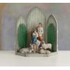 image:imageWillow Tree Sanctuary for The Christmas Story HandPainted Nativity Backdrop