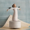 image:imageWillow Tree Happiness Musical Sculpted HandPainted Musical Figure