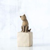 image:imageWillow Tree Love My Cat Dark Sculpted HandPainted Figure