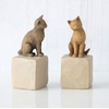 image:imageWillow Tree Love My Cat Dark Sculpted HandPainted Figure